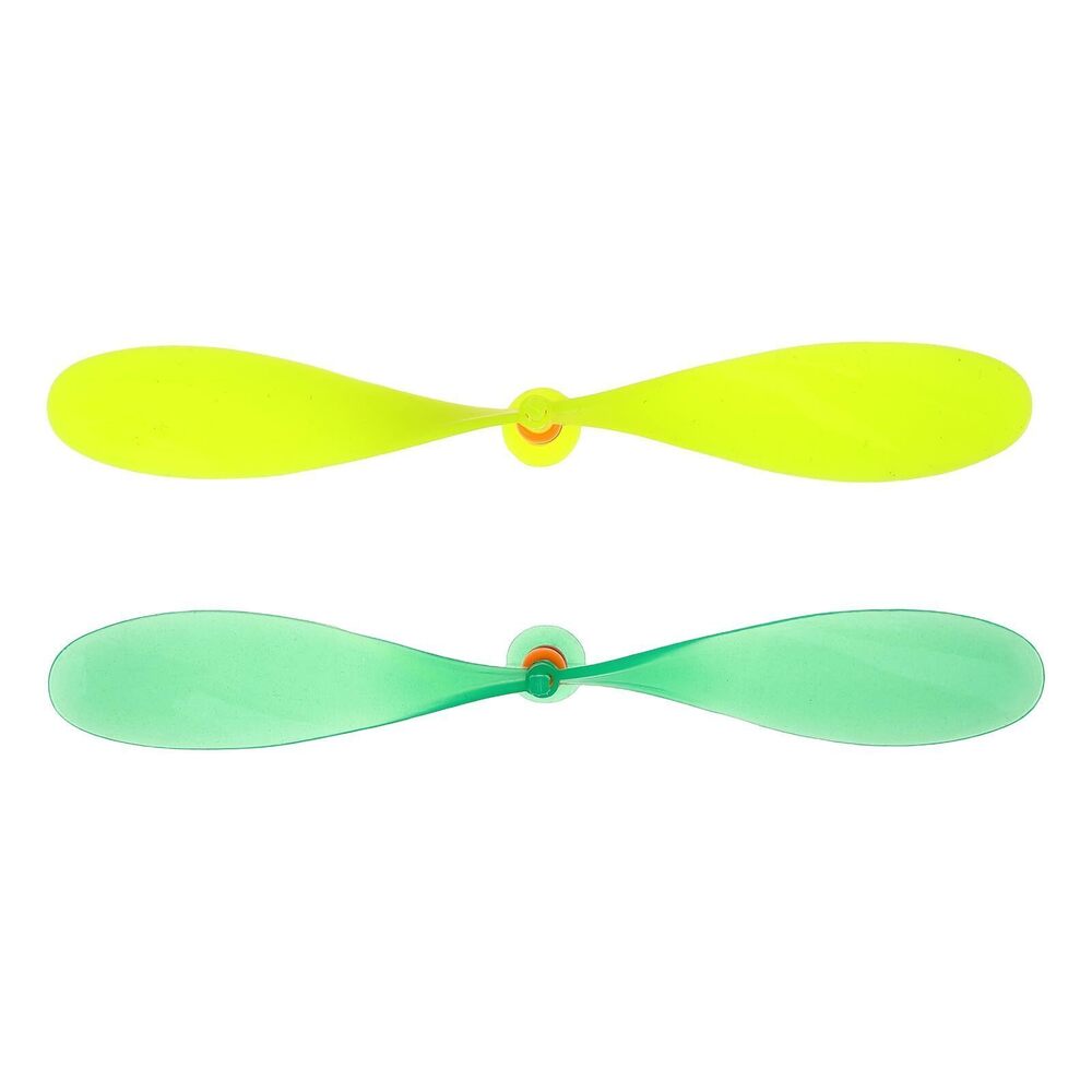 4887 2Pcs Hat Propeller Accessories Detachable Plastic Dragonfly Spiral - Picture 1 of 9